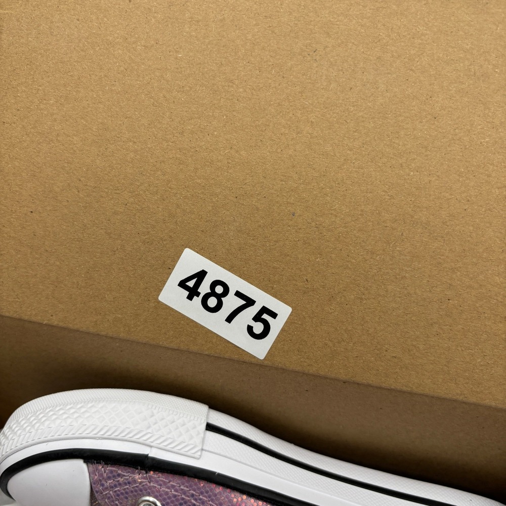 Converse Chuck Taylor All Star 1V Hi Shoes Kids Size 11 Lilac White A14343C - Picture 8 of 8